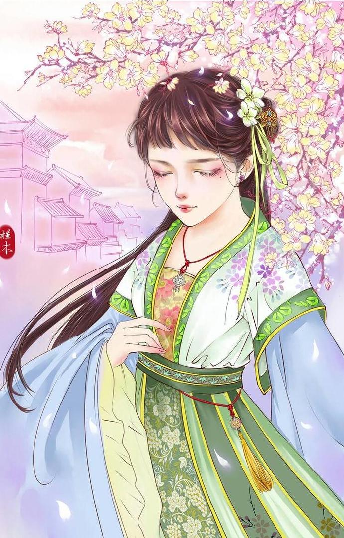 超美古風(fēng)女子圖集(38張)，高清古風(fēng)圖片欣賞