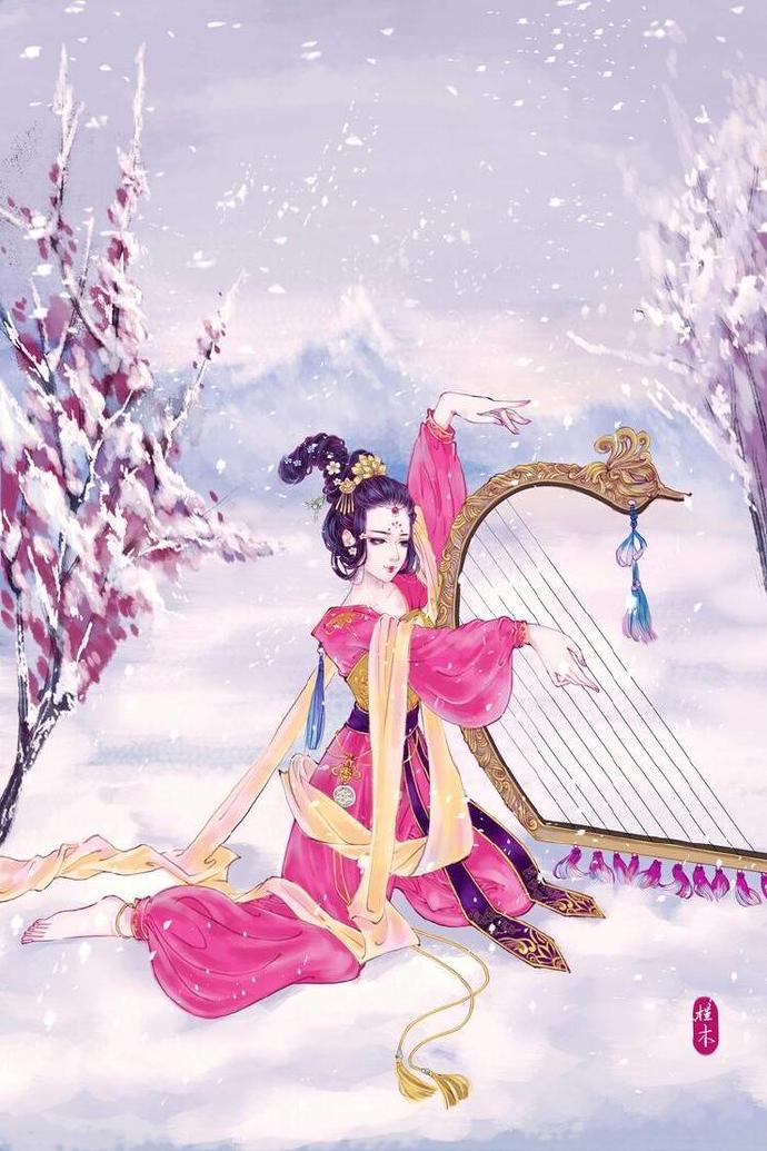 超美古風(fēng)女子圖集(38張)，高清古風(fēng)圖片欣賞