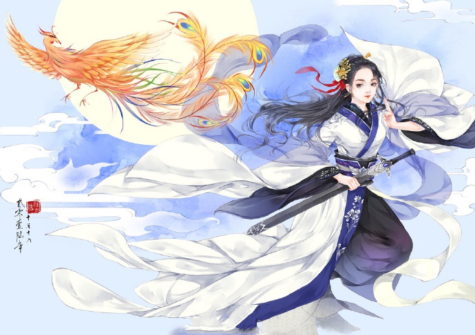 超美古風(fēng)女子圖集(38張)，高清古風(fēng)圖片欣賞