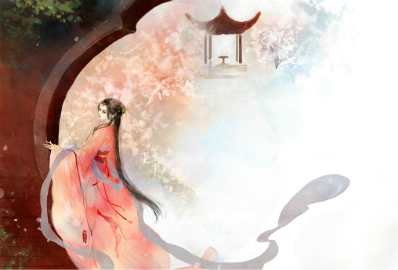 迷人的古風(fēng)圖片女子，超美古風(fēng)女子圖集(47張)