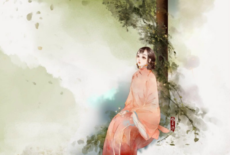 迷人的古風(fēng)圖片女子，超美古風(fēng)女子圖集(47張)