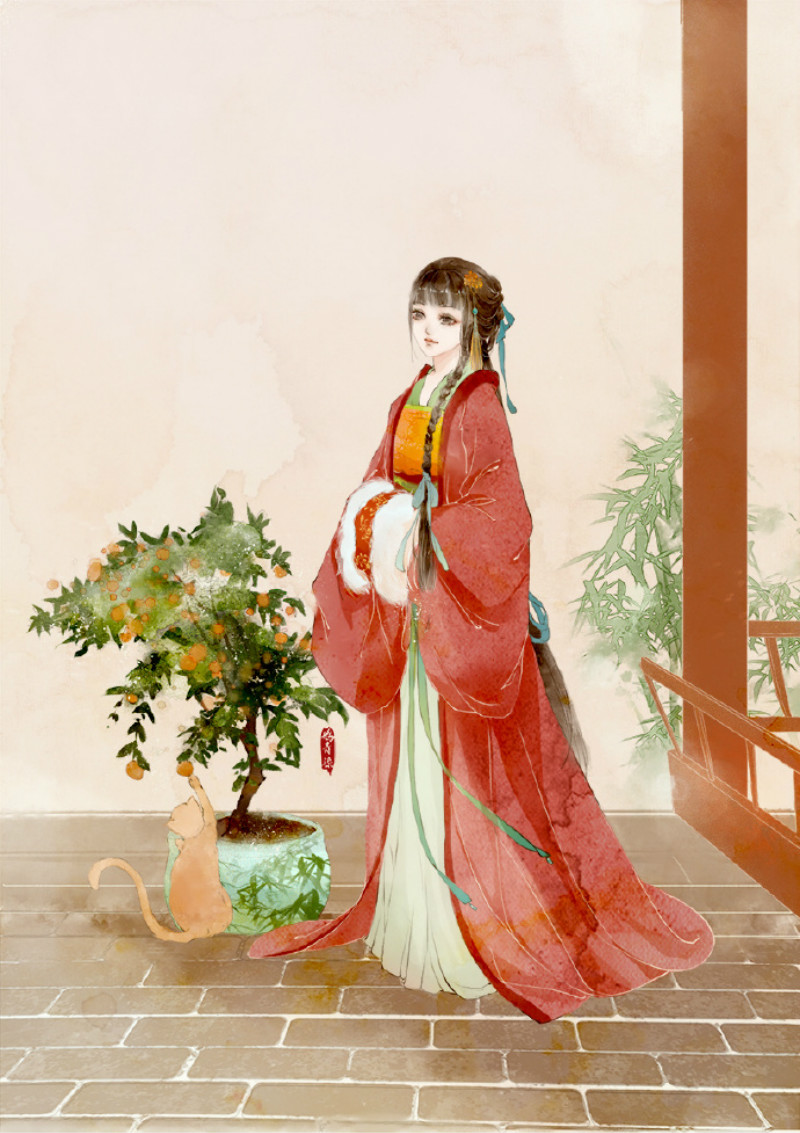 迷人的古風(fēng)圖片女子，超美古風(fēng)女子圖集(47張)