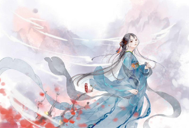 迷人的古風(fēng)圖片女子，超美古風(fēng)女子圖集(47張)