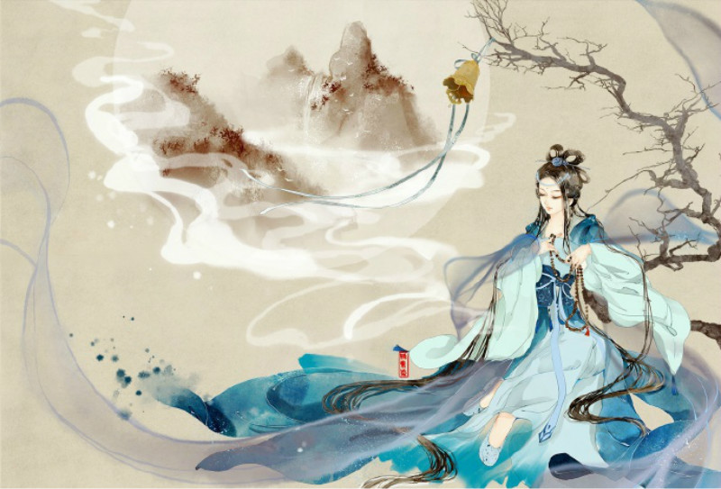 迷人的古風(fēng)圖片女子，超美古風(fēng)女子圖集(47張)