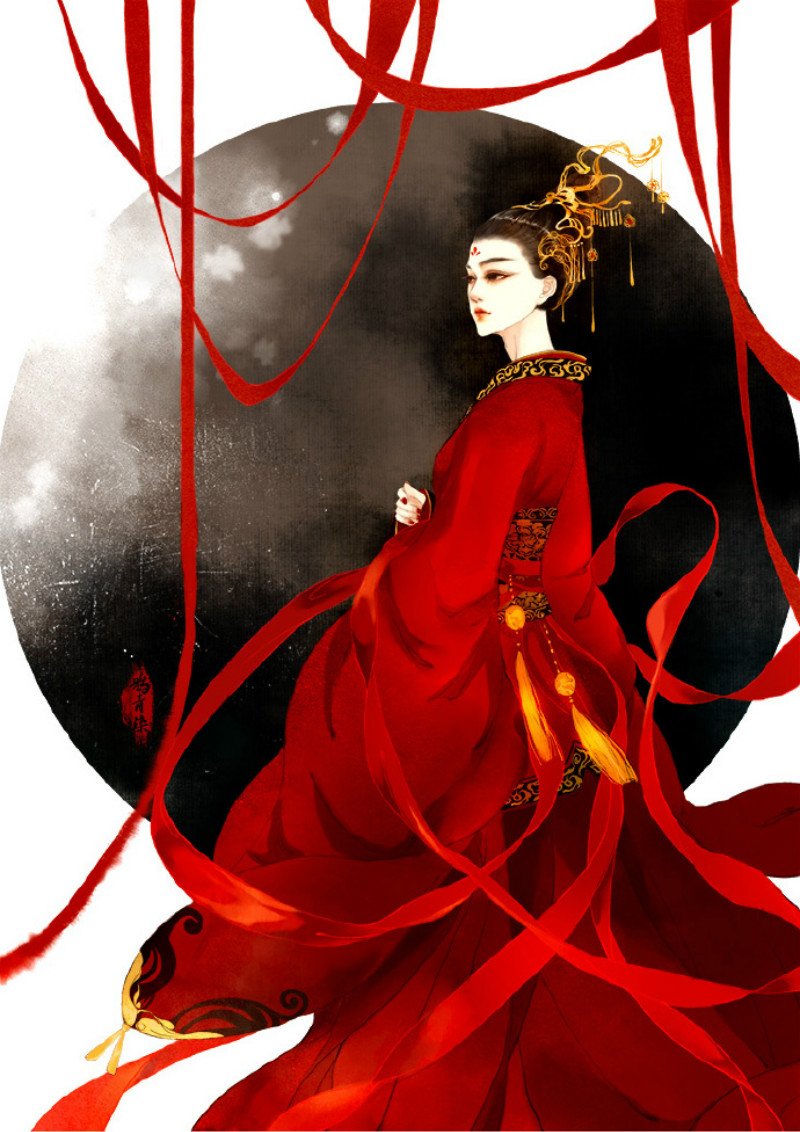 迷人的古風(fēng)圖片女子，超美古風(fēng)女子圖集(47張)