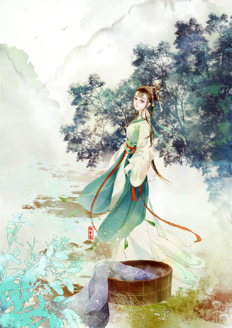 迷人的古風(fēng)圖片女子，超美古風(fēng)女子圖集(47張)