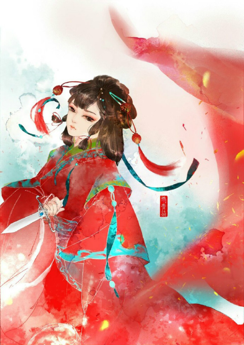 迷人的古風(fēng)圖片女子，超美古風(fēng)女子圖集(47張)