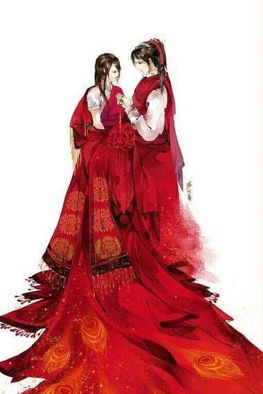 13款驚艷紅衣古風(fēng)圖片，唯美意境圖片!