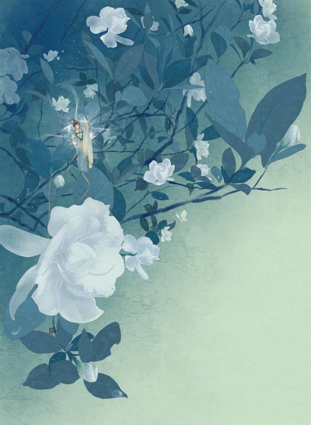 一組唯美古風(fēng)圖片：一人一花一世界！