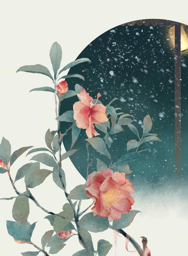 一組唯美古風(fēng)圖片：一人一花一世界！