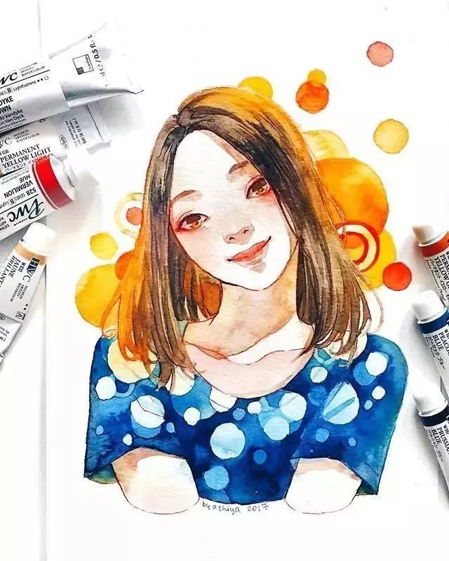 37款唯美水彩插畫(huà)：不一樣的色彩視覺(jué)！