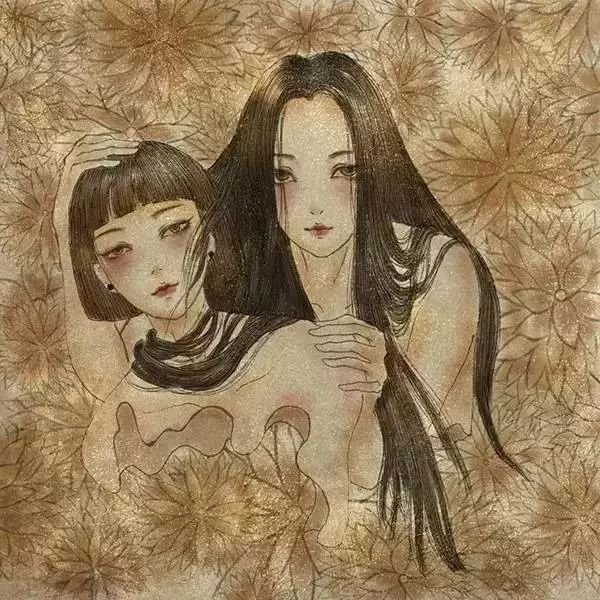 自帶仙氣的手繪插畫，古典與現(xiàn)代的巧妙結(jié)合