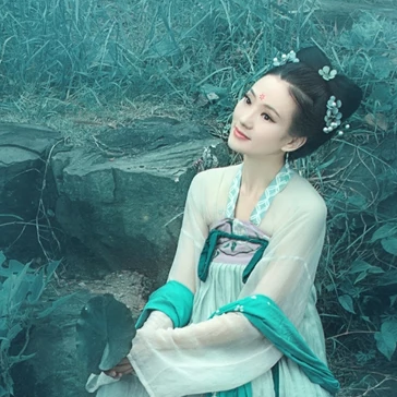 文藝可愛清新女生頭像，唯美古風(fēng)真人頭像