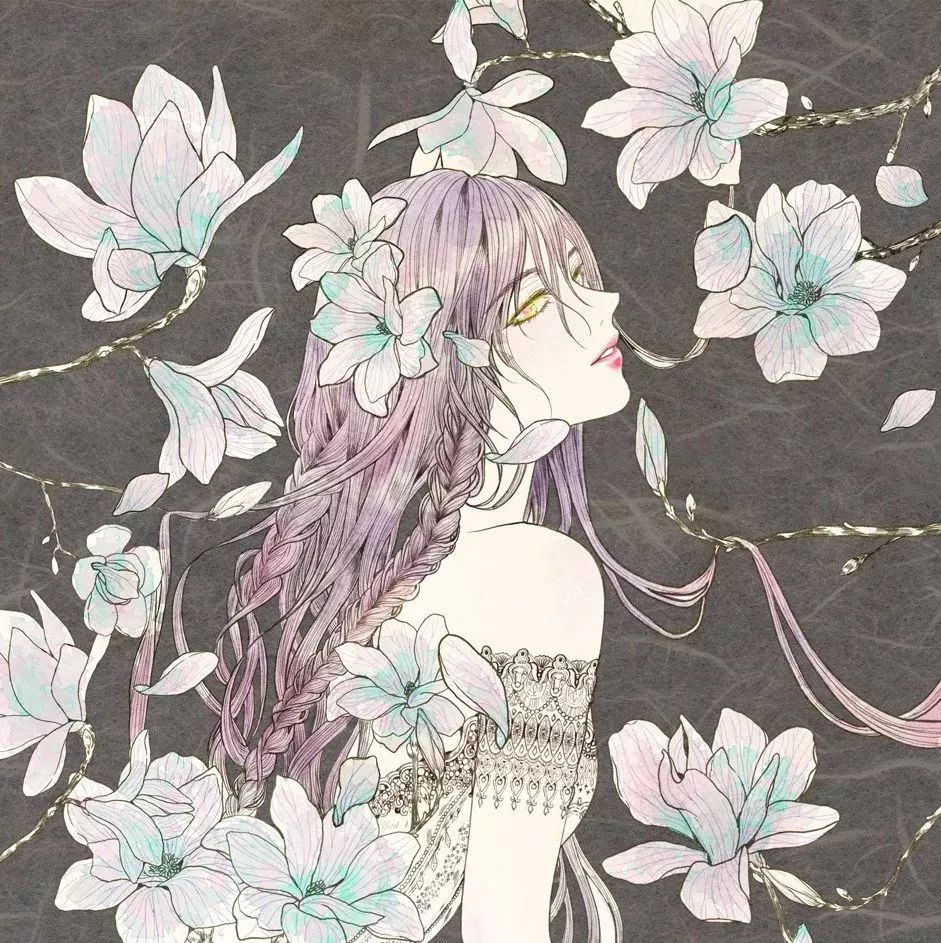 好美的水彩插畫，夢(mèng)幻奇妙的插畫設(shè)計(jì)