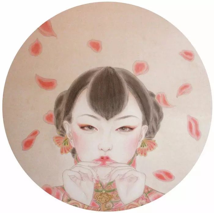 古風(fēng)詩意手繪插畫：一場(chǎng)風(fēng)花雪月任飄搖美！