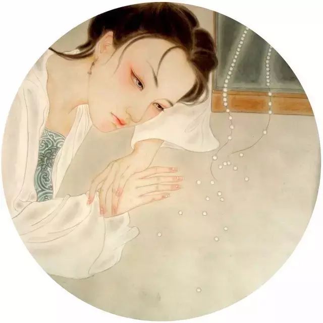 古風(fēng)詩意手繪插畫：一場(chǎng)風(fēng)花雪月任飄搖美！