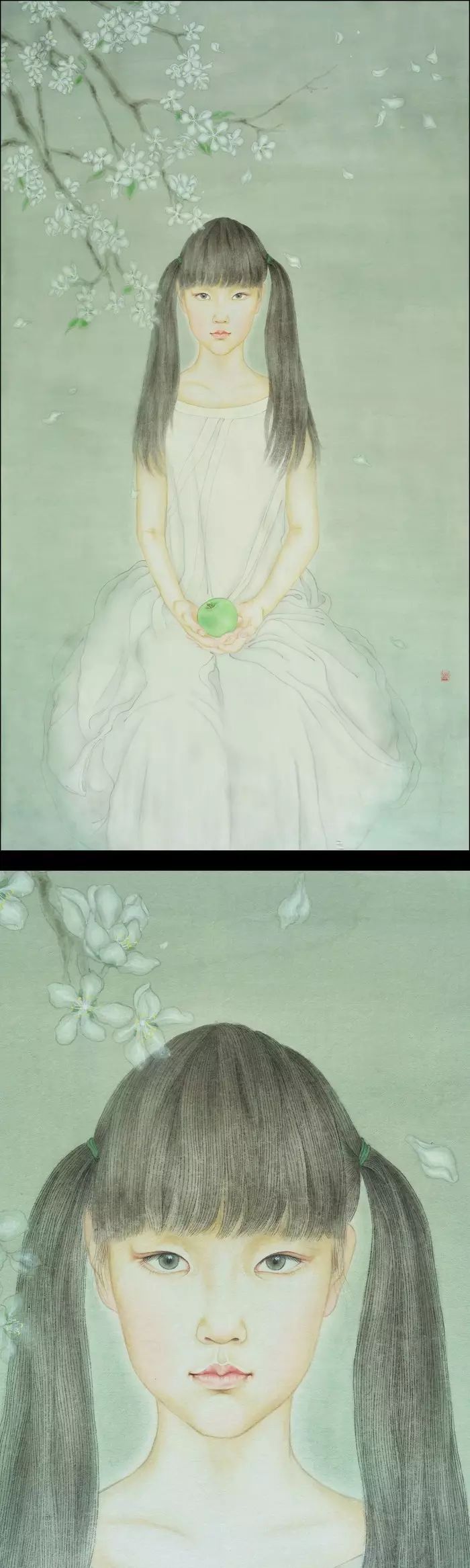 古風(fēng)詩意手繪插畫：一場風(fēng)花雪月任飄搖美！
