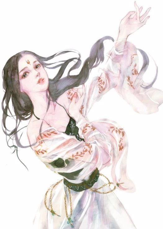 驚艷水彩插畫之美，獨(dú)特畫風(fēng)不一樣的美