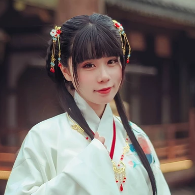 古典可愛女生頭像，唯美古風(fēng)真人頭像