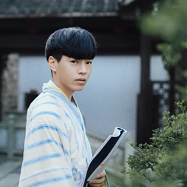 文藝書生男生頭像，唯美古風(fēng)真人頭像