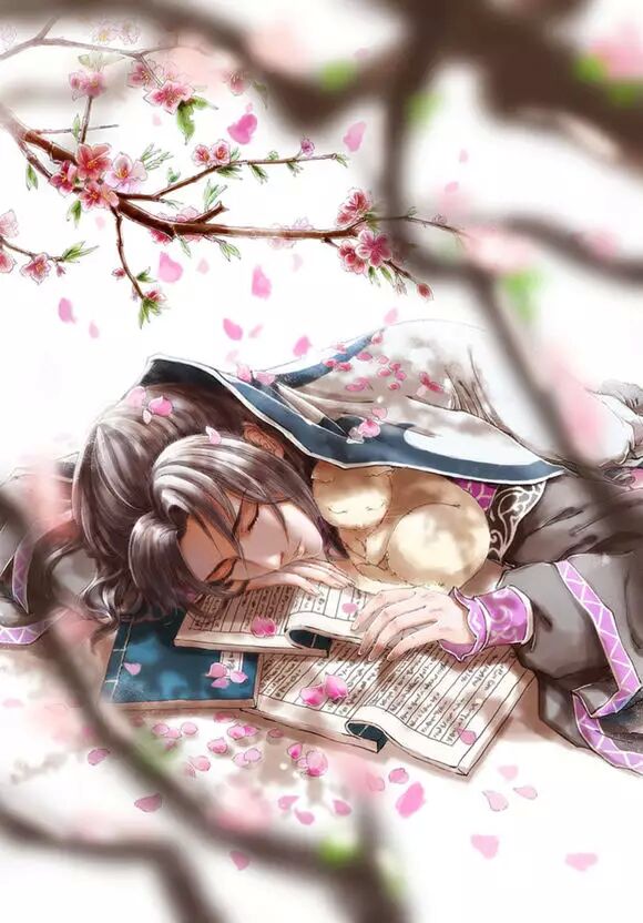 唯美古風(fēng)圖片:寒月退霜風(fēng)滿樓，夜靜人幽滿腔愁