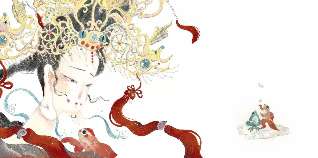 《洛神賦》繪本插畫，最美的中國式愛情！