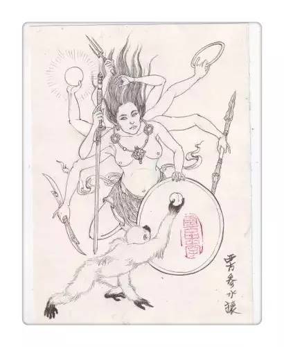 致敬經(jīng)典《西游記》，傳統(tǒng)文化手繪插畫