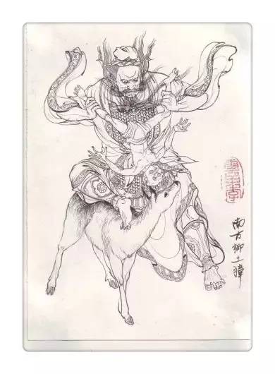 致敬經(jīng)典《西游記》，傳統(tǒng)文化手繪插畫