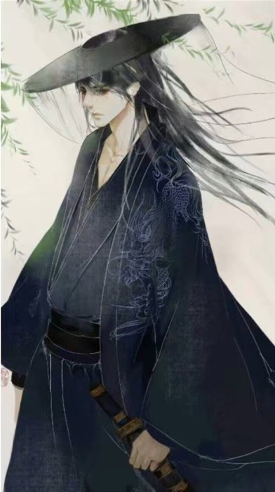古風(fēng)唯美插畫(huà)，抽象細(xì)膩的手繪插畫(huà)