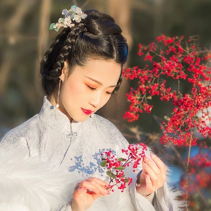 優(yōu)雅冰雪美人古風(fēng)頭像，唯美古風(fēng)真頭像