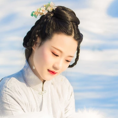 優(yōu)雅冰雪美人古風(fēng)頭像，唯美古風(fēng)真頭像