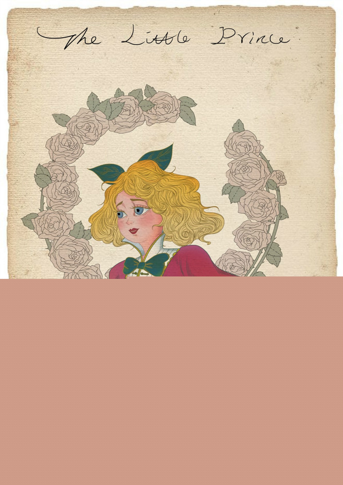 復(fù)古童話故事手繪插畫