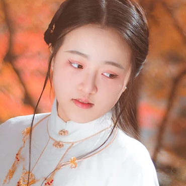 文藝看書(shū)女生頭像，唯美古風(fēng)真人頭像