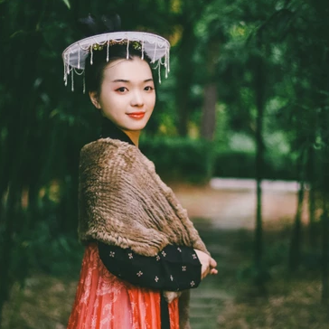 優(yōu)雅時尚女生頭像，唯美古風真人頭像