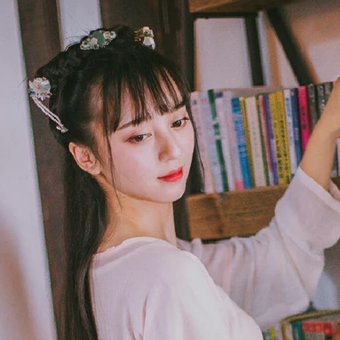 清新文藝女生頭像，唯美古風(fēng)真人頭像