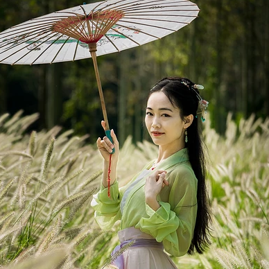青春陽光少女頭像，唯美古風(fēng)真人頭像