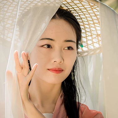 青春陽光少女頭像，唯美古風(fēng)真人頭像