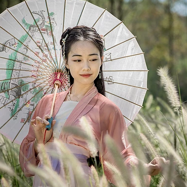 青春陽光少女頭像，唯美古風(fēng)真人頭像