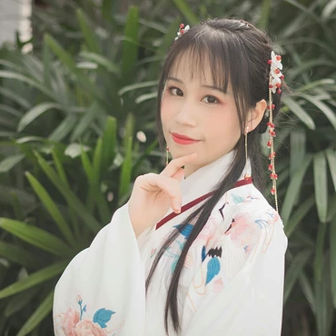 清新可愛漢服女生頭像，唯美古風(fēng)真人頭像