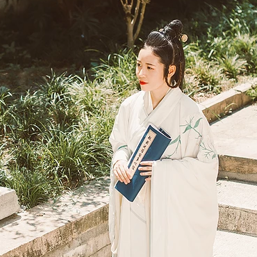 優(yōu)雅白衣女子頭像，唯美古風(fēng)真人頭像