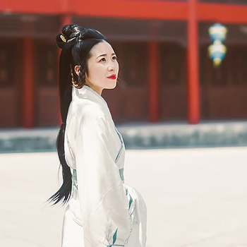 優(yōu)雅白衣女子頭像，唯美古風(fēng)真人頭像