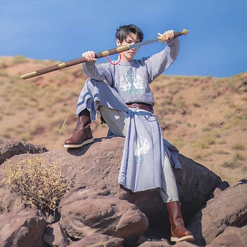 霸氣俠客行頭像，唯美古風(fēng)真人男生頭像