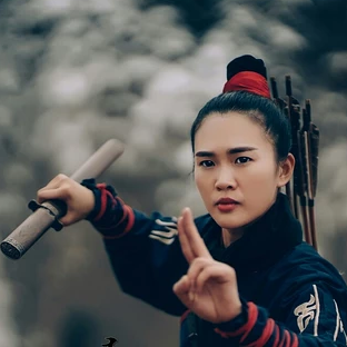 霸氣俠客頭像，唯美古風(fēng)真人頭像