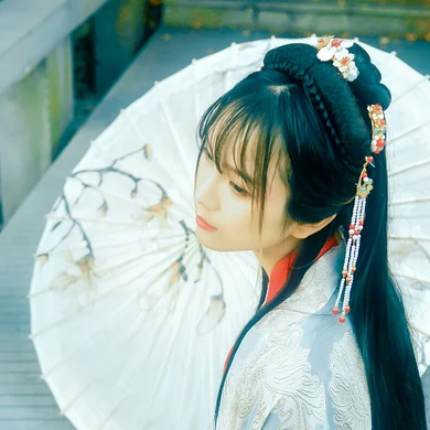 優(yōu)雅時(shí)尚古風(fēng)頭像，唯美古風(fēng)真人女子頭像
