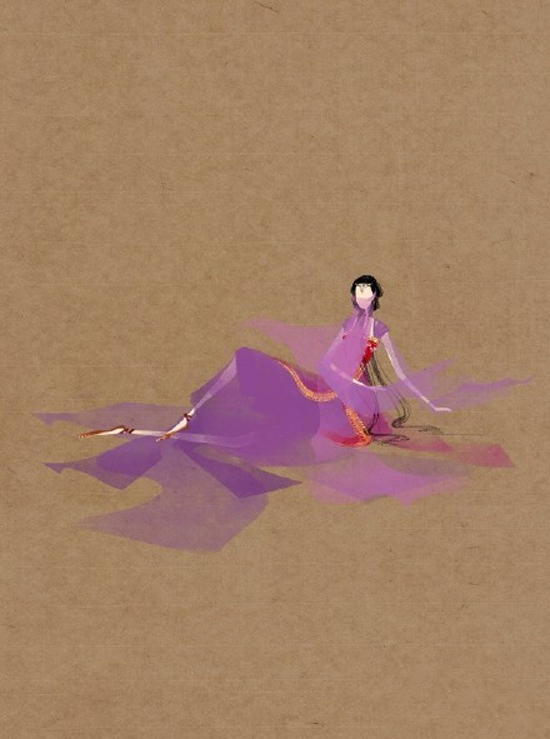 經(jīng)典古風(fēng)電視劇插畫，人生若只如初見