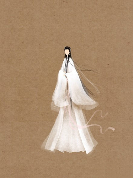 經(jīng)典古風(fēng)電視劇插畫，人生若只如初見