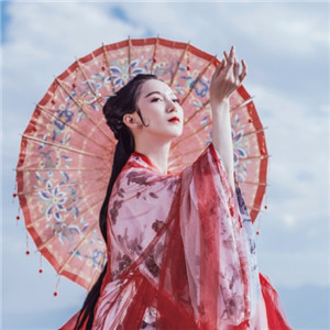 庭院深深思幾許古風女子頭像，古風真人頭像