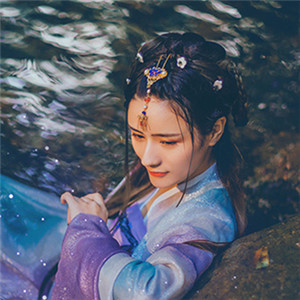 星輝光影漢服古風(fēng)女子頭像，妖媚女生頭像