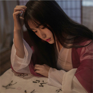 慵懶美人女子古風(fēng)頭像，如夢(mèng)似醒唯美真人頭像