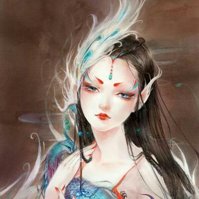 古風(fēng)妖精唯美頭像，妖以惑眾生